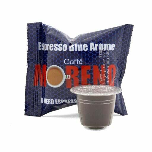 Box 50 Blue Arome Nespresso Caps 5 G - Moreno